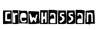 CrewHassan Font Image