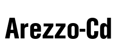 Arezzo-Cd Font Image