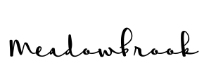 Meadowbrook Font Image