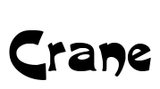 Crane Font Image