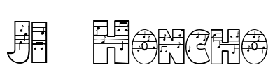 JI-Honcho Font Image