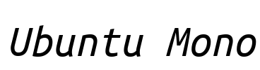 Ubuntu Mono