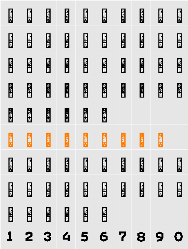 Brenda v2 FM Character Map