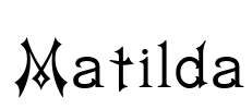 Matilda Font Image