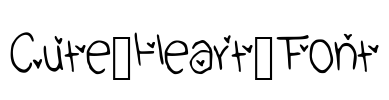 Cute_Heart_Font