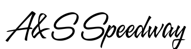 A&S Speedway Font Image