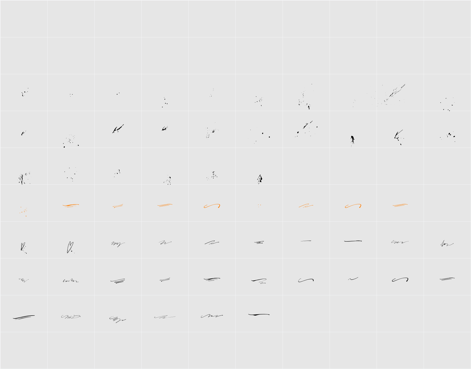 VermandoisSplatter Character Map