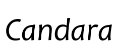 Candara Font Image