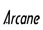 Arcane Font Image