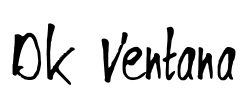 DK Ventana Font Image