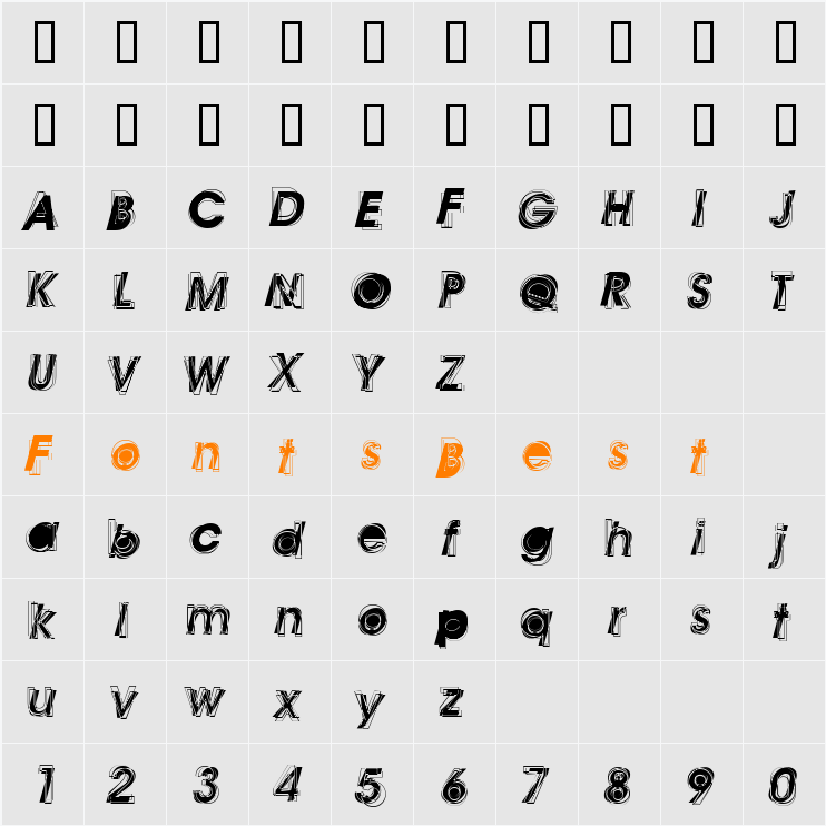 JI-Eddoes Character Map