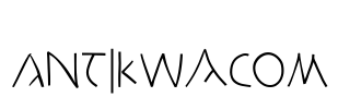 AntikWaCom Font Image