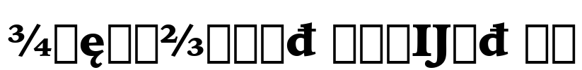 IowanOldSt BlkExt BT Font Image