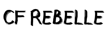 CF Rebelle Font Image