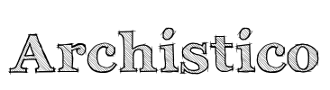 Archistico Font Image