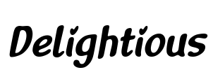 Delightious Font Image