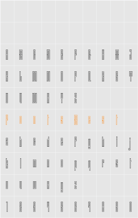 Outward Character Map