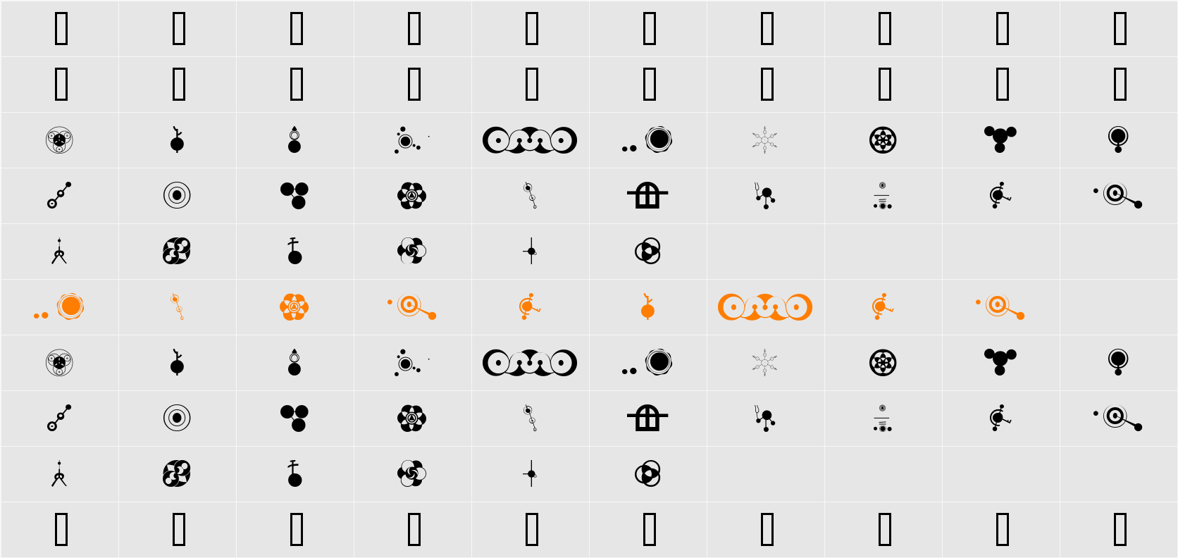 Crop©Bats Character Map