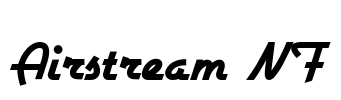 Airstream NF Font Image