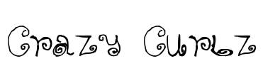 Crazy Curlz Font Image