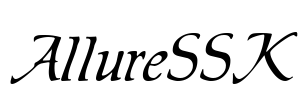 AllureSSK Font Image