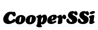 Cooper SSi Font Image