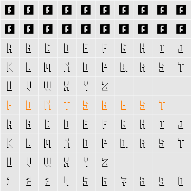 Inverse Character Map