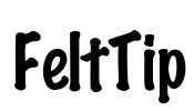 FeltTip Font Image