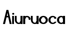 Aiuruoca Font Image