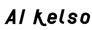 AI kelso Font Image