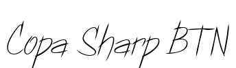 Copa Sharp BTN