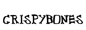 CrispyBones Font Image