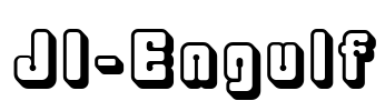 JI-Engulf Font Image