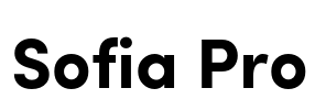 Sofia Pro Font Image