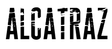 ALCATRAZ Font Image