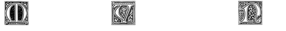 Medieval Victoriana No.1 Font Image