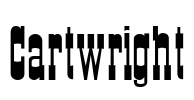 Cartwright Font Image