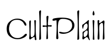 CultPlain Font Image