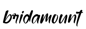 bridamount Font Image