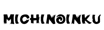 MichiNoInku Font Image