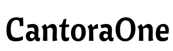 CantoraOne Font Image