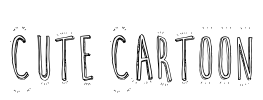 Cute Cartoon Font Image