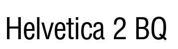 Helvetica 2 BQ