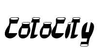 CotoCity Font Image