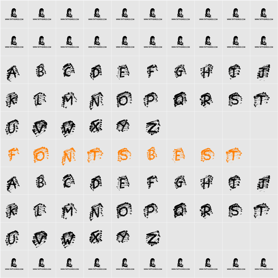 Car Wash Character Map