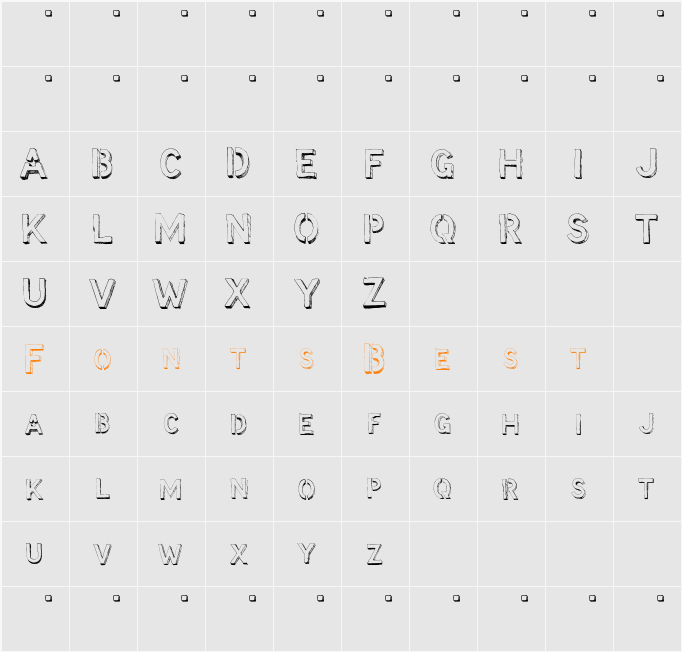 McCoy - Hello Lori Character Map