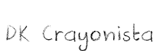 DK Crayonista Font Image