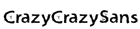 CrazyCrazySans