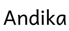 Andika Font Image