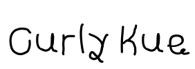 Curly Kue Font Image